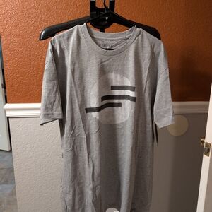 Visito Gray Graphic Men's T-Shirt